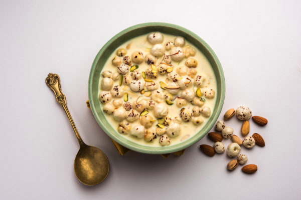 Makhana: Nutrient-rich fox nuts, a wholesome and crunchy snack, sourced by UrjaBites