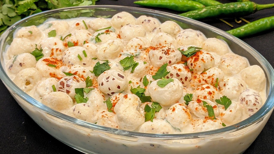 Makhana Dahi Bhalla