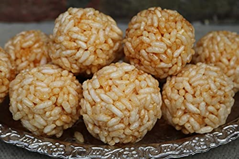 Crispy Murmura Laddu Recipe