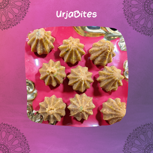 Chana Sattu and Dry Fruit Modak