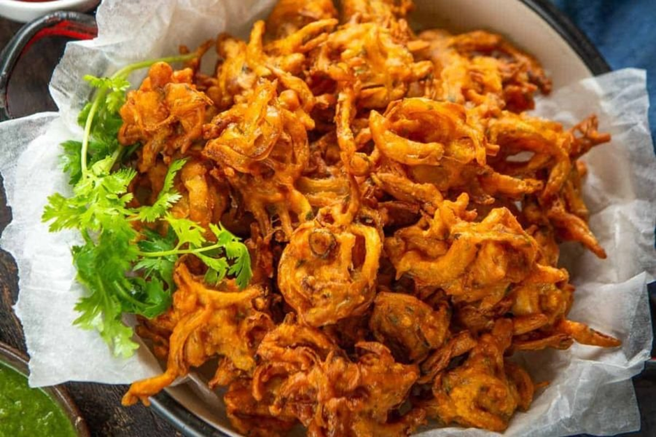 SATTU ONION FRITTERS
