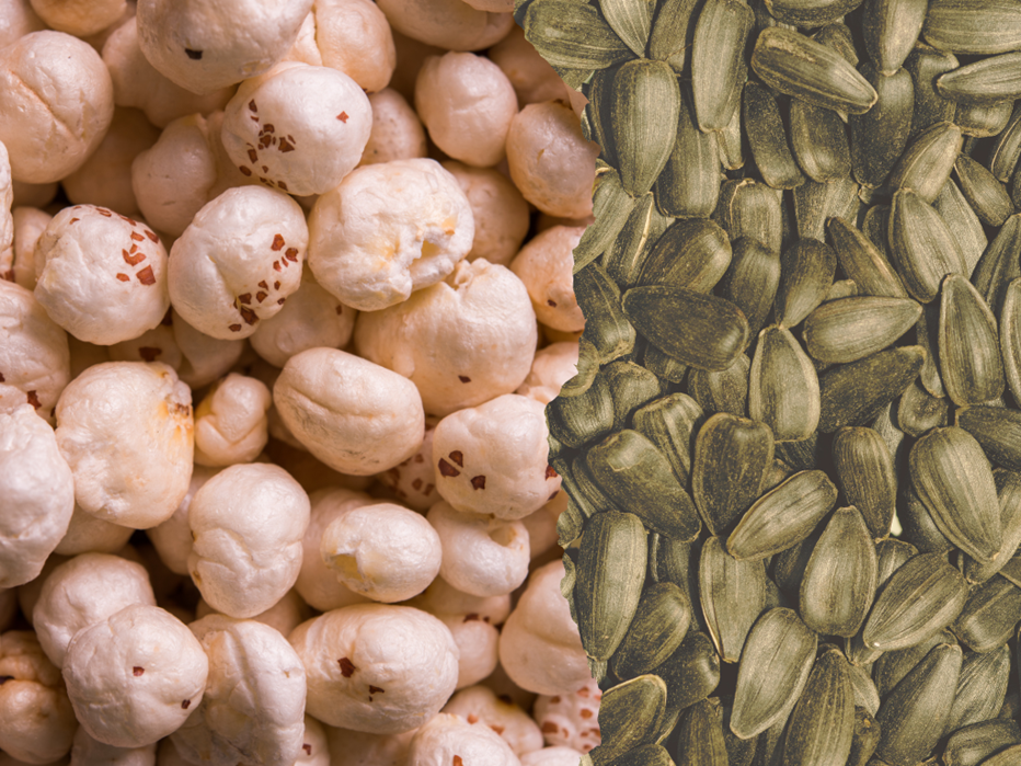 Makhana (Lotus Seeds) vs Sunflower Seeds | Makhana Food Benefits