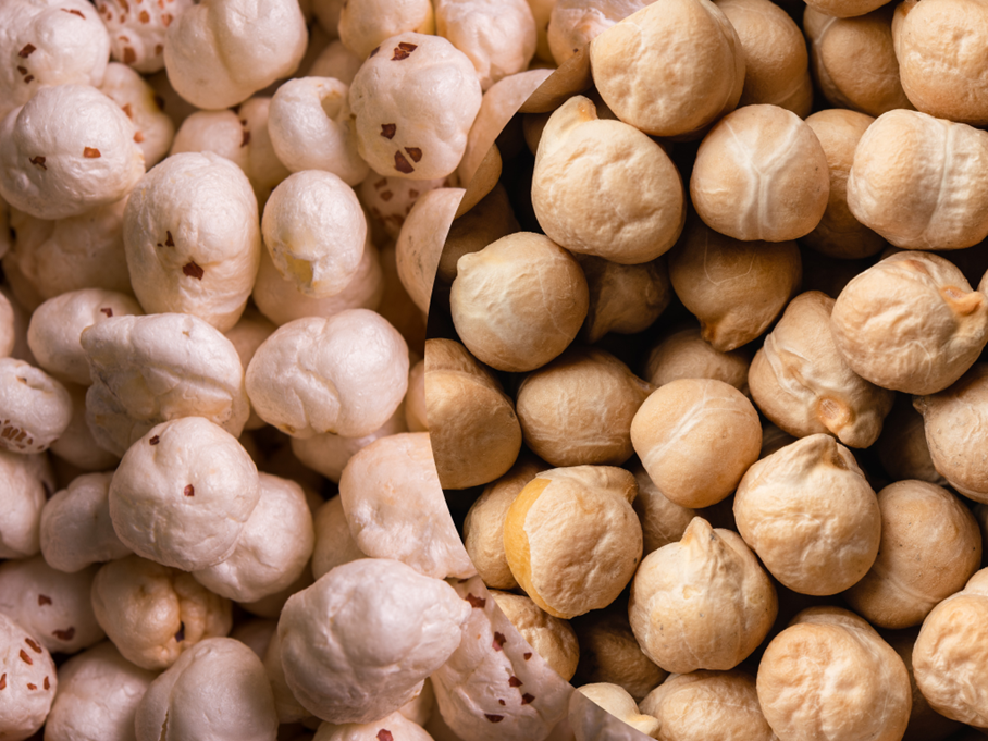 Makhana (Fox Nuts) vs Chickpeas | Chickpeas & Makhana Composition